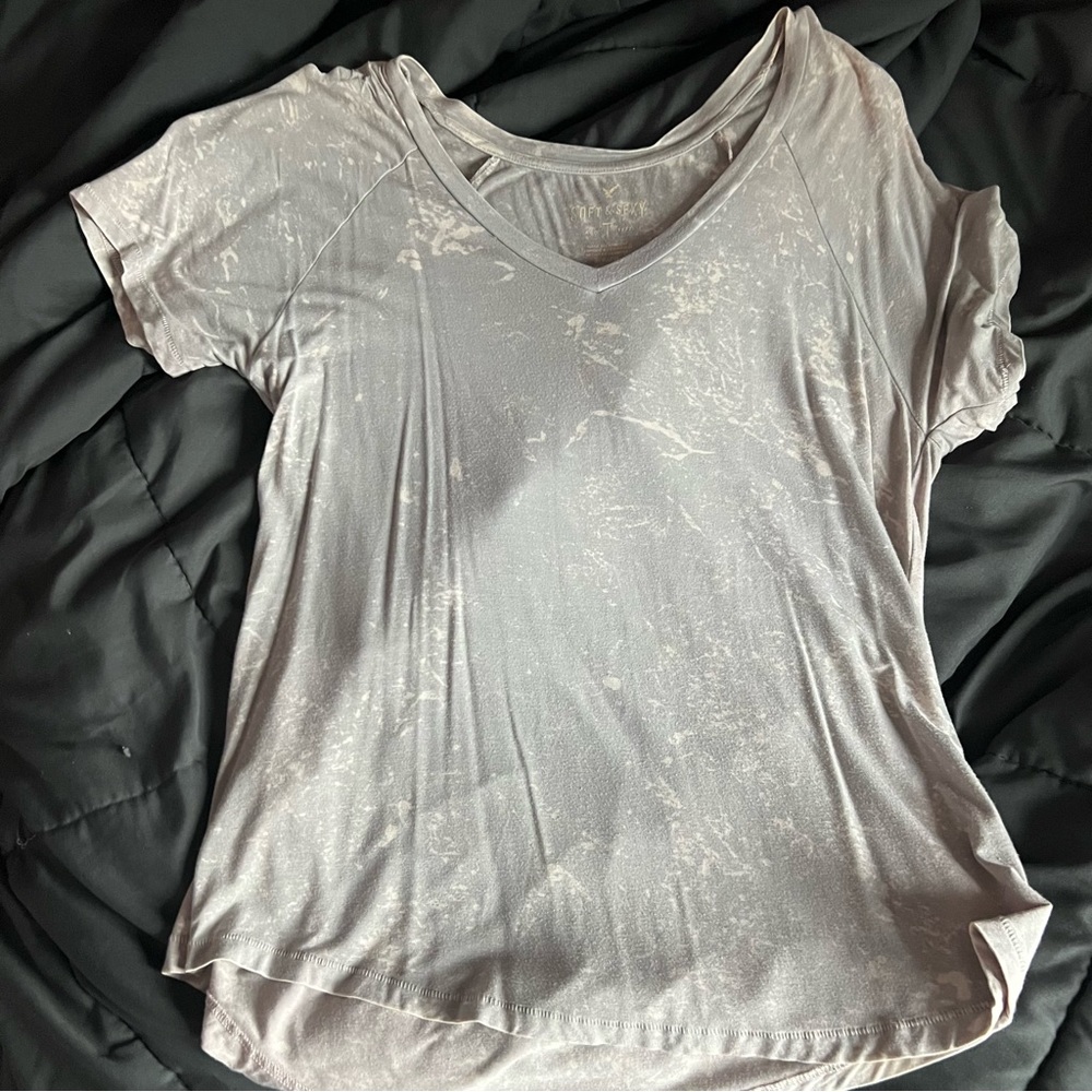 American Eagle Bleach Tee